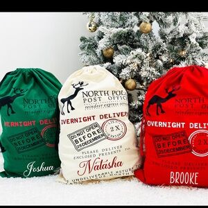 JUMBO SANTA SACKS - Lot of 13